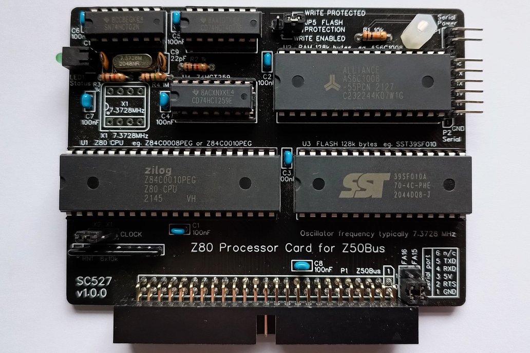 SC527 Z80 Processor Card Kit for Z50Bus 1
