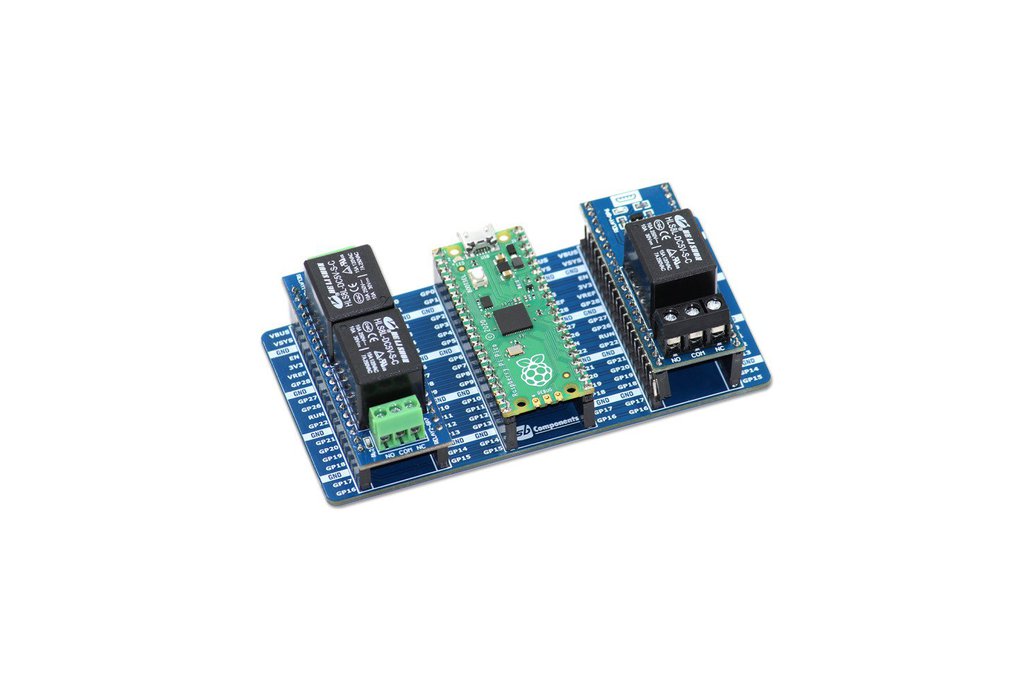 2 Channel I/O GPIO Expansion Board for RPi Pico 1