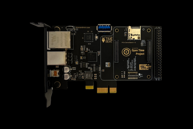 CM4 PCIe IO board for Open Timecard Mini