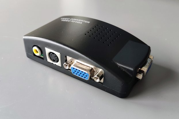 C64 converter for VGA monitor