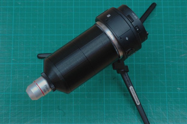 Microscope Macro Set for Sony, Canon, and Nikon