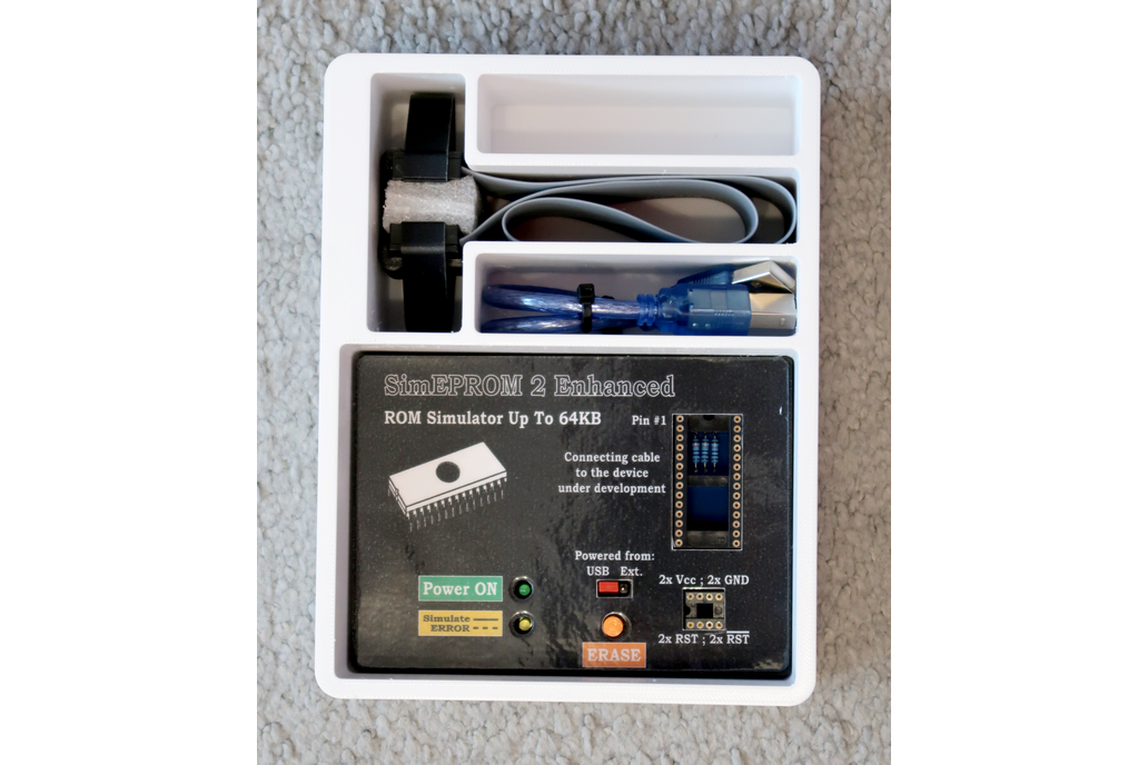 USB Simulator ROM EPROM FLASH Emulator 8KB-64KB 1
