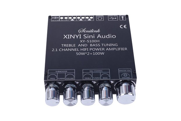50W+50W+100W Bluetooth-Compatiable Amplifier