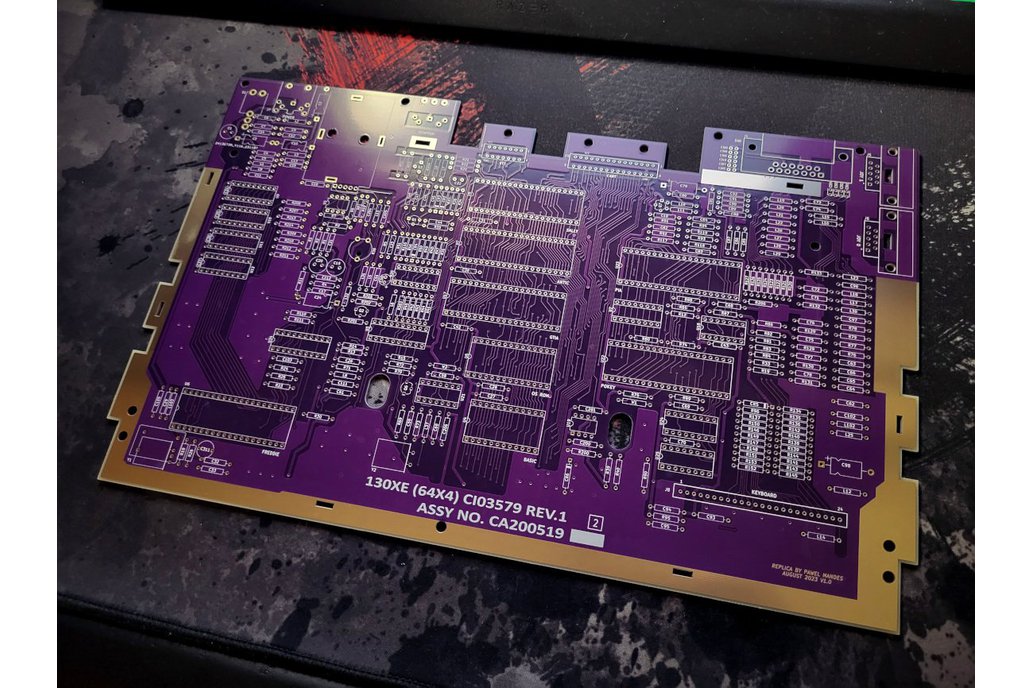 Atari 130XE CA200519 Motherboard Replica PCBs 1
