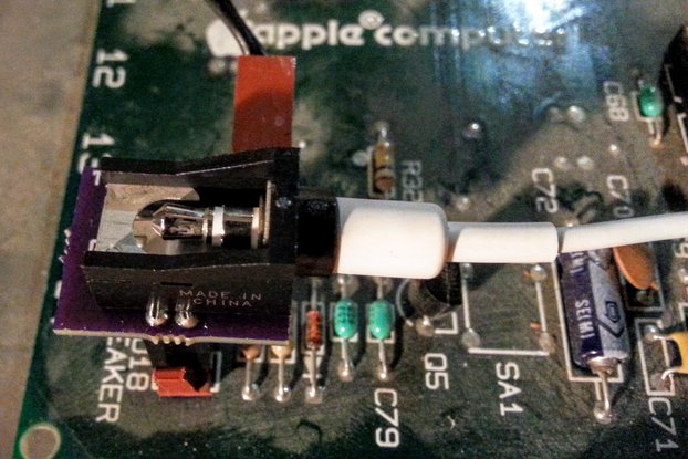 Speaker Connector for Apple II