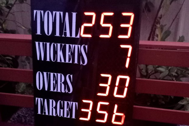 SCORE-C 5" SCOREDUINO Digital Cricket Scoreboard