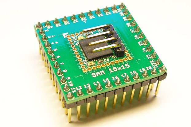 SAM15x15 Arduino Zero compatible SAMD21 board