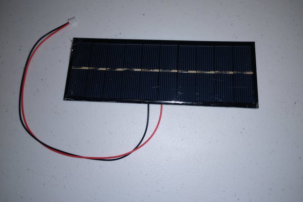 5V 200mA Solar Panel w/ JST connector