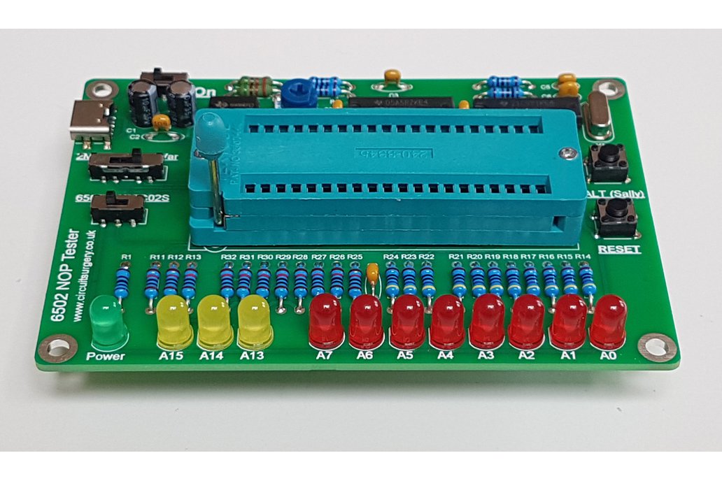 6502 W65C02 NOP Tester 1