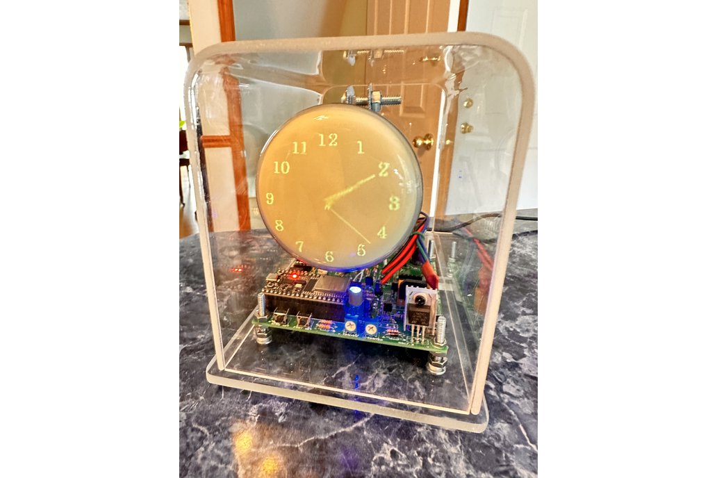 Mini Oscilloscope Clock B7S-1 Cathode Ray Tube 3" 1