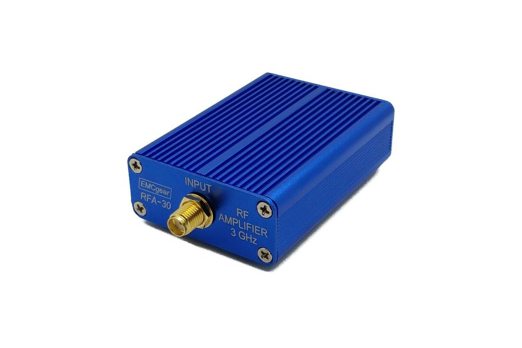 RF amplifier - 1 MHz to 3 GHz, 20 dB, 2x SMA, USB 1
