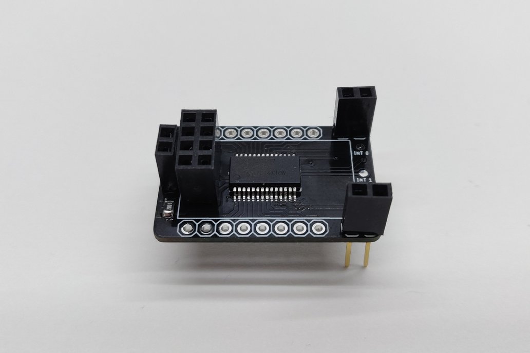 ESP8266-01  -  16 channel GPIO expander (MCP23017) 1