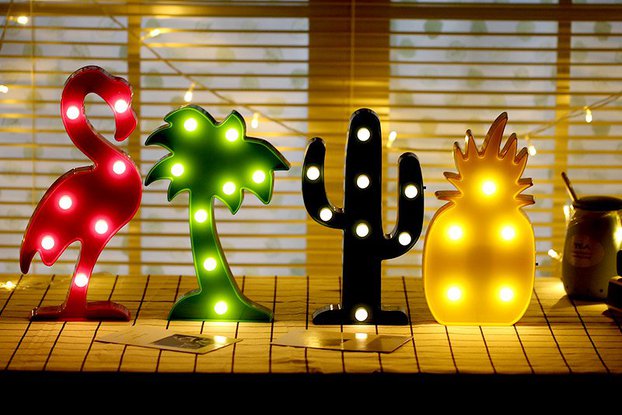 3D Night Lamp Christmas Decoration