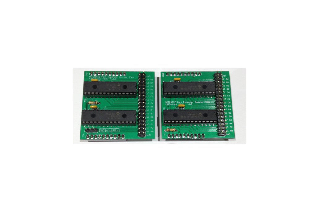 32 IO Expander Booster Pack PCB (MCP23S18) 1