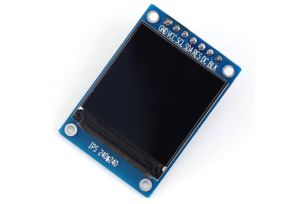 1.3 inch SPI 240x240 RGB TFT LCD 3.3V (14588) 1