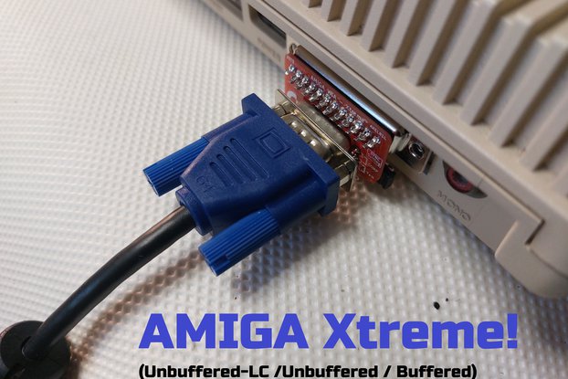 Amiga VGA adapter Xtreme with DB23F original