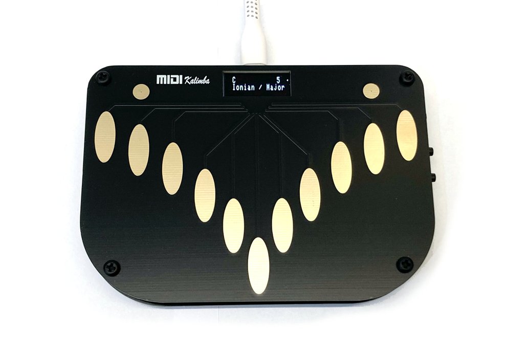 MIDIKalimba, a touch-sensitive MIDI controller 1