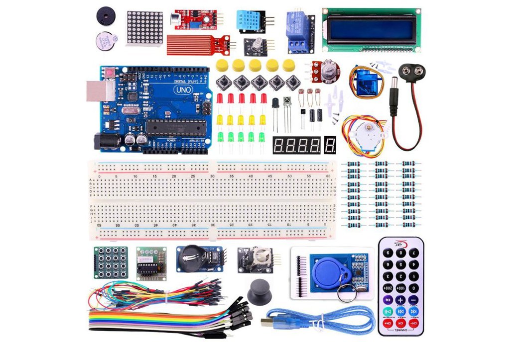 Starter Kit for Arduino UNO R3 Upgraded Version Learning Suite Retail Box  UNO R3 Starter Kit RFID Sensor for Arduino