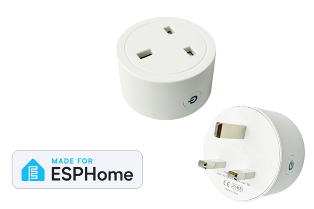 pre Flashed ESPHome UK Plug
