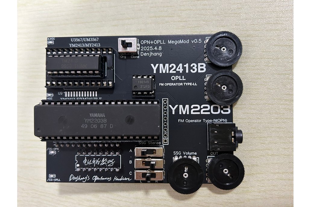 OPN+OPLL MegaMod - YM2203&YM2413 Combo 1