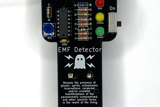 "Ghost" EMF Detector - Soldering Practice Kit