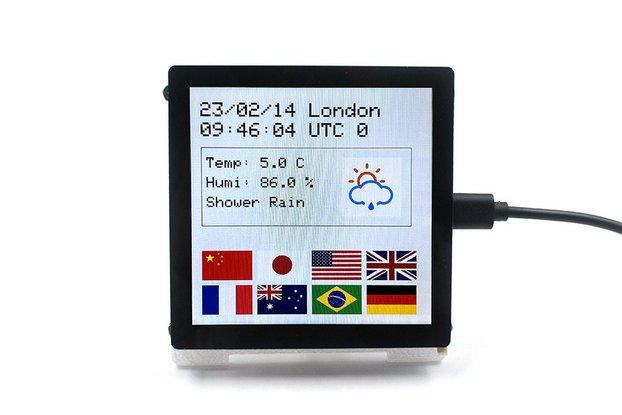 MaTouch_ESP32-S3 4 inch Display Demo Kit