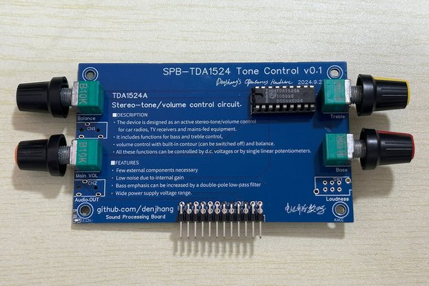 SPB-TDA1524 Tone Control Board