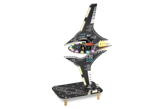 DIY Spaceship Styling LED Light Soldering Kit