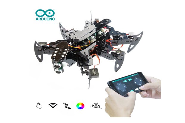 Adeept Hexapod Spider Robot Kit for Arduino