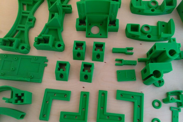Reprap Wilson II plastic parts kit