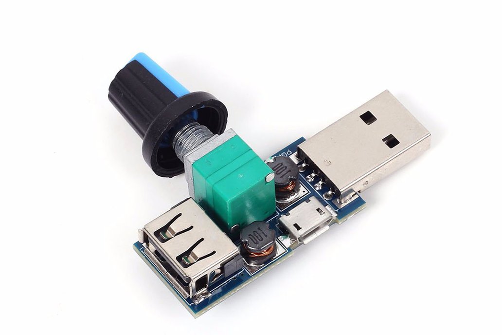 Mini USB Fan Rotary Speed Controller Module(13294) 1