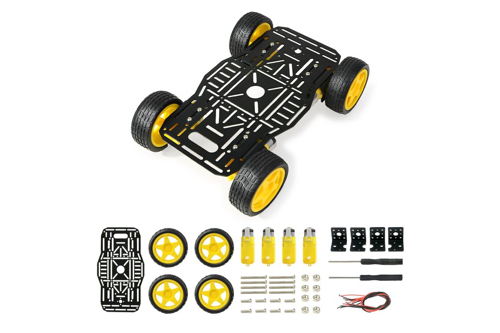 4WD Robot Car Chassis Kit 1