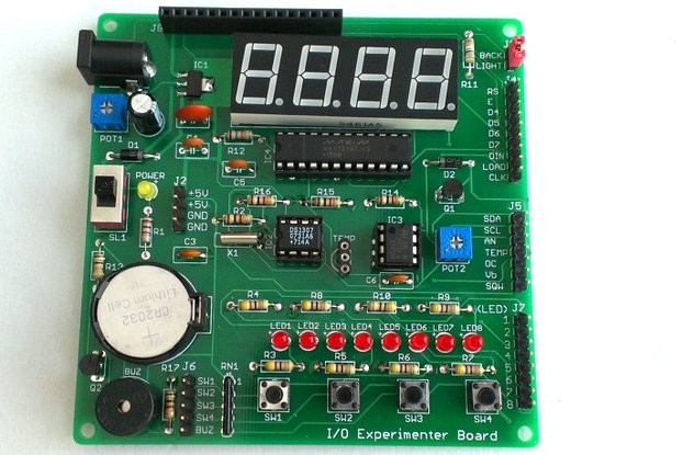I/O Experimenter Board PCB (partial kit)