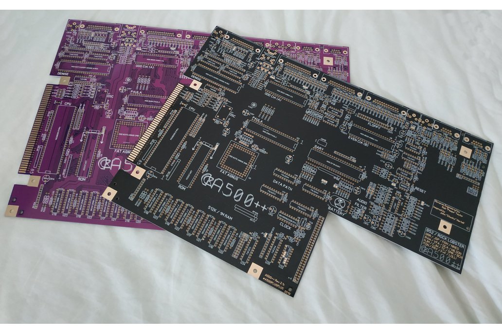 A500++ Amiga 500+ Replica PCB 1