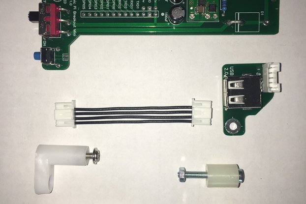 Atomic Pi Switched Power HAT & USB 2.0 port