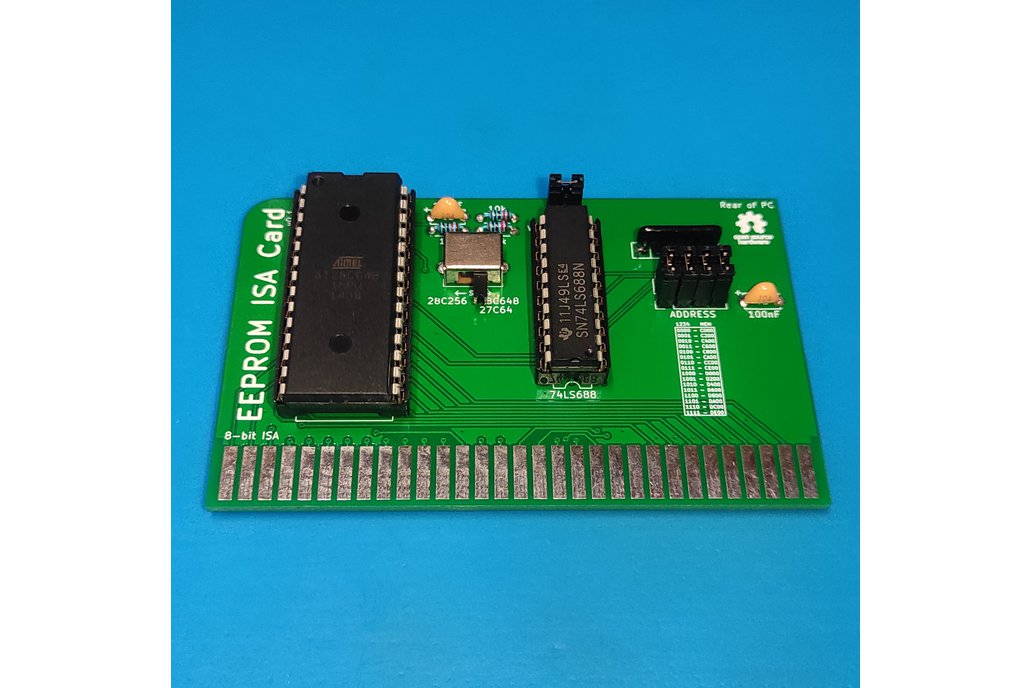 ISA ROM Board for XT RAM Test or XT-IDE (28C64) 1