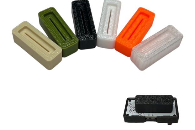 1x8 2-Pack Pin Covers for Flipper Zero Boards