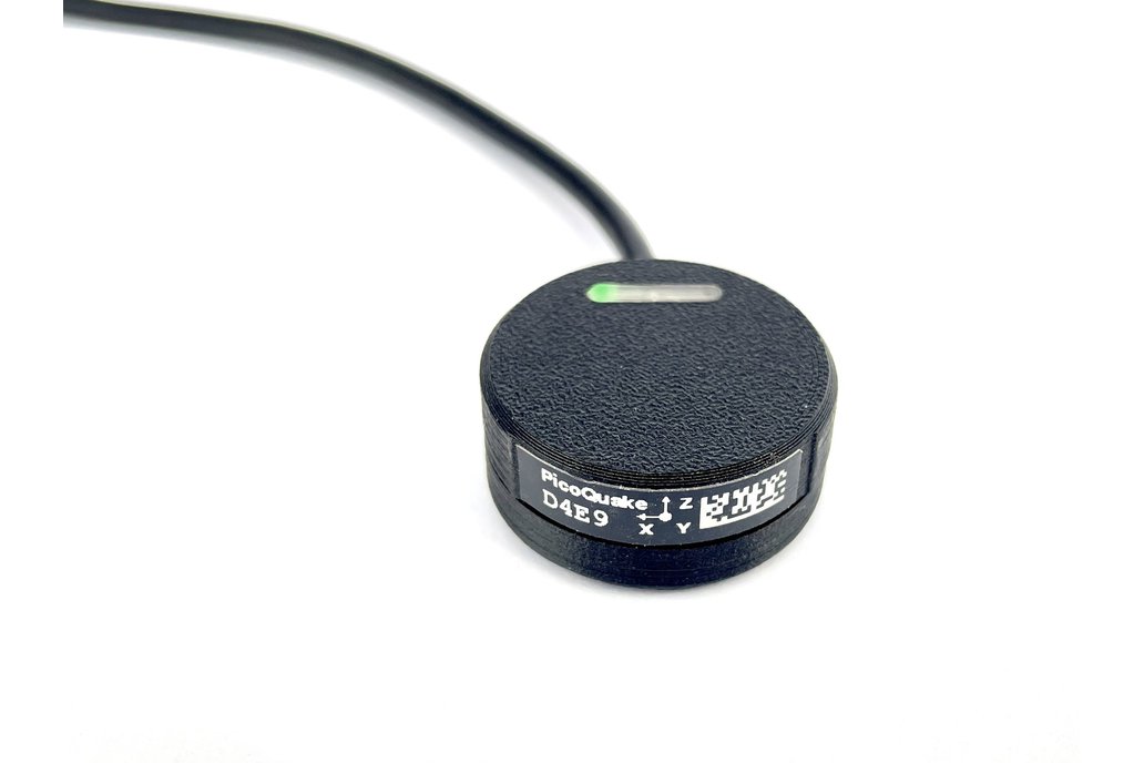 PicoQuake: USB vibration sensor 1
