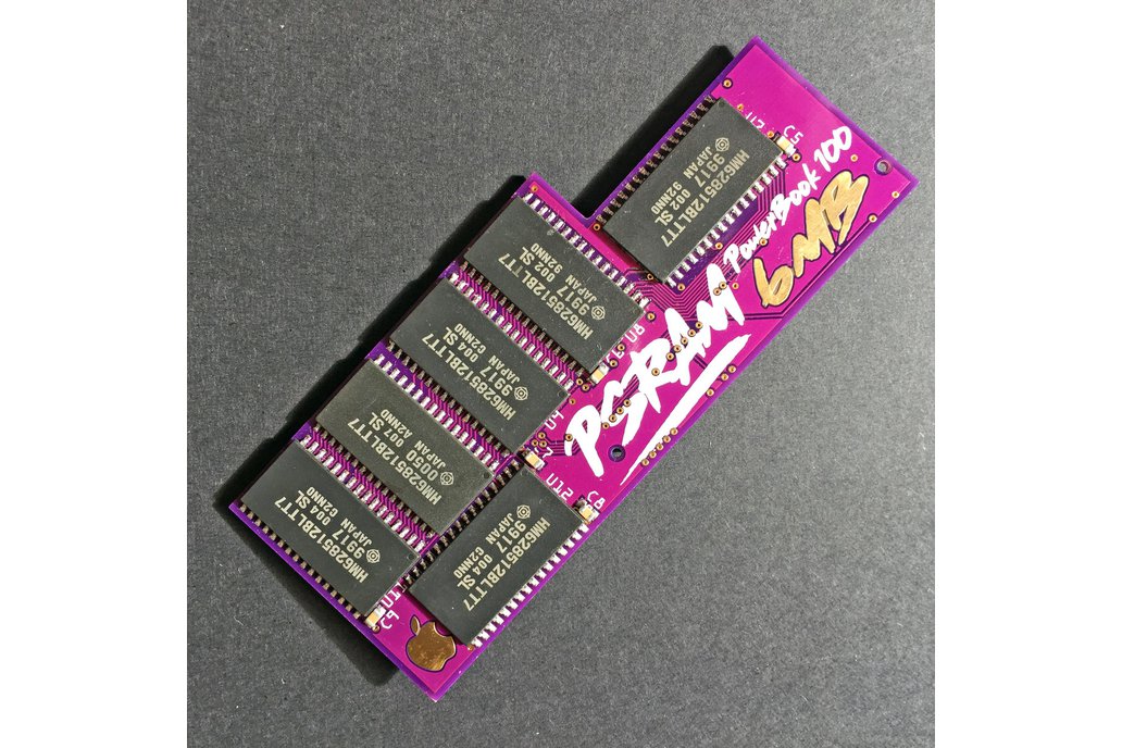 PurpleRAM 6MB memory module for PowerBook 100 1