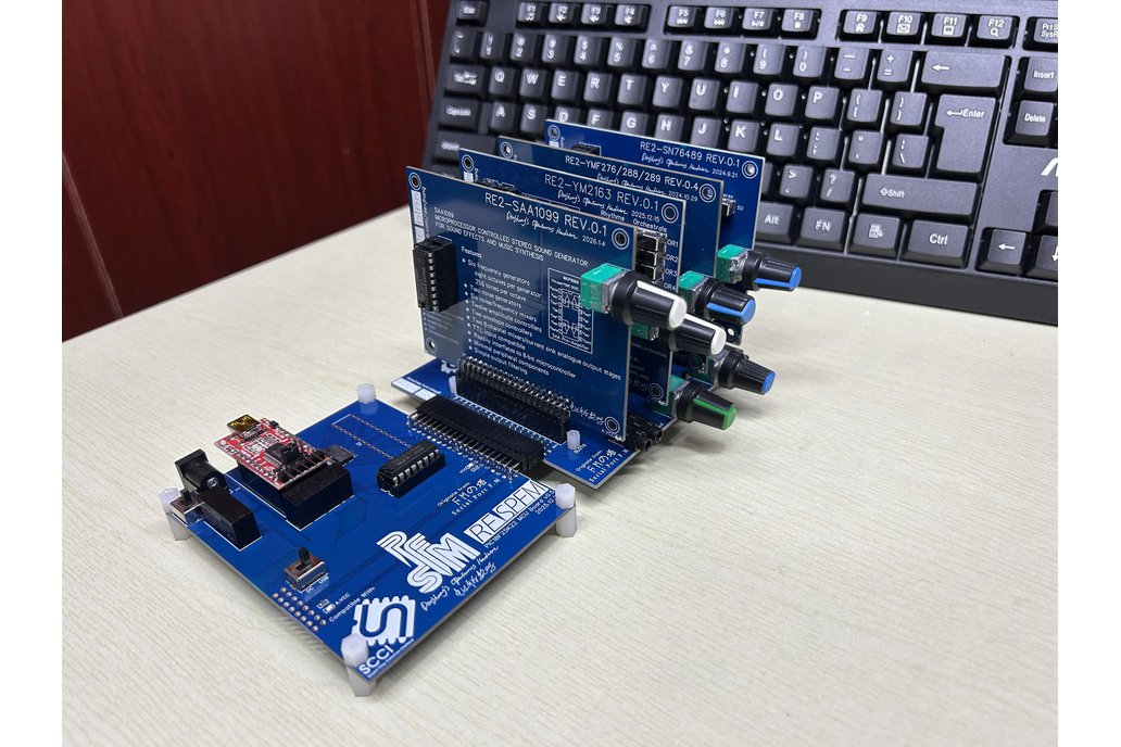 PIC18-RESPFM - 4 slots Modular Chiptune Host 1