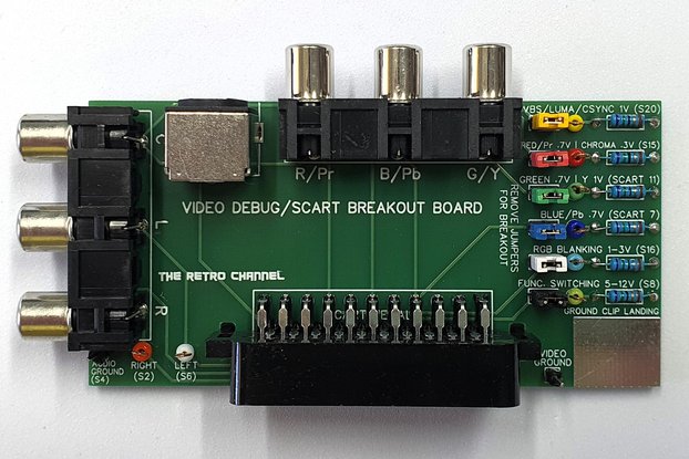 Video debug / scart breakout board