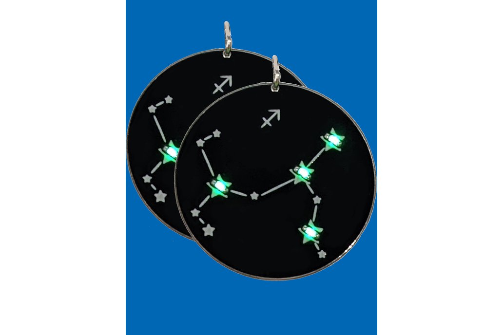 Sagittarius astrological zodiac sign earrings 🏹 1