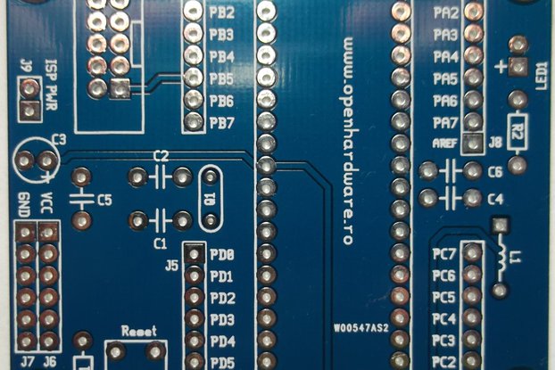 ATMEGA DIP40 Minimal Board -PCB only