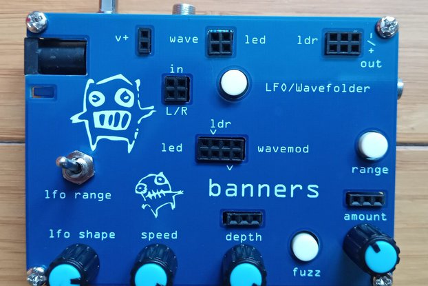 Banners - analog modular wavefolder  and lfo