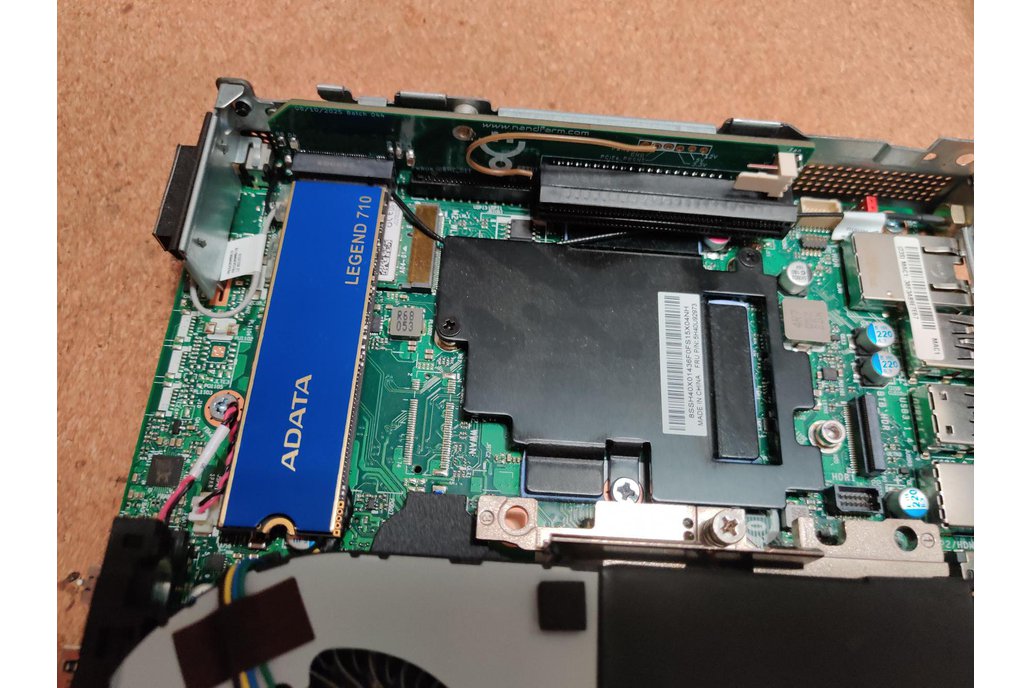 M90q PowerRiser -> PCIe riser for Tiny6 1