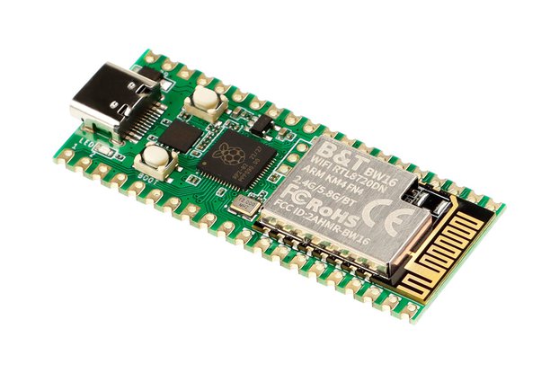 Pico W5 RP2040 Dev Boards with Support Wifi 5G/BLE