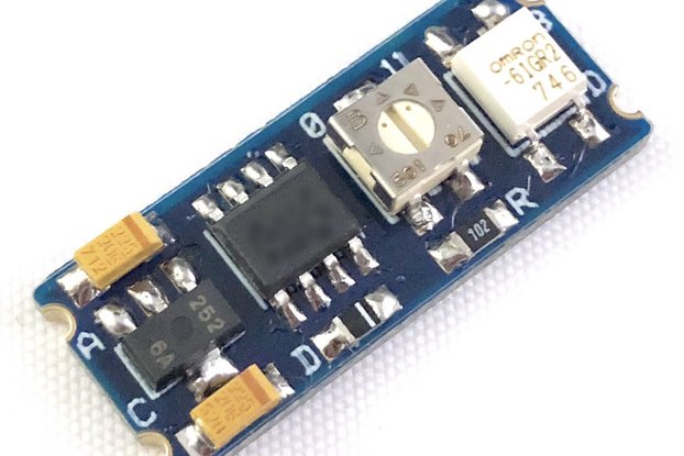 KR-11B: Relay that goes to 11!  (GOLD+CASTELLATED)