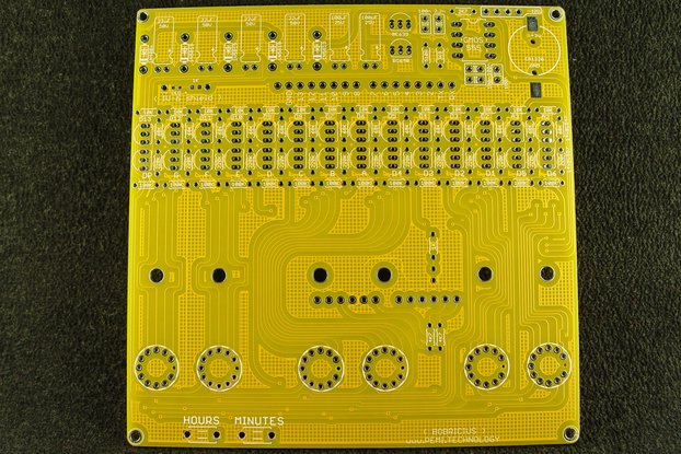FLAT 6xVFD (IV-3, IV-6) tubes arduino clock shield