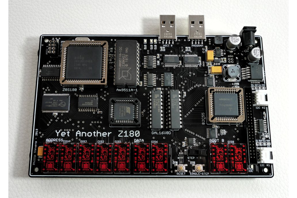 YAZ180 - Modern Single Board Z80 Computer 1