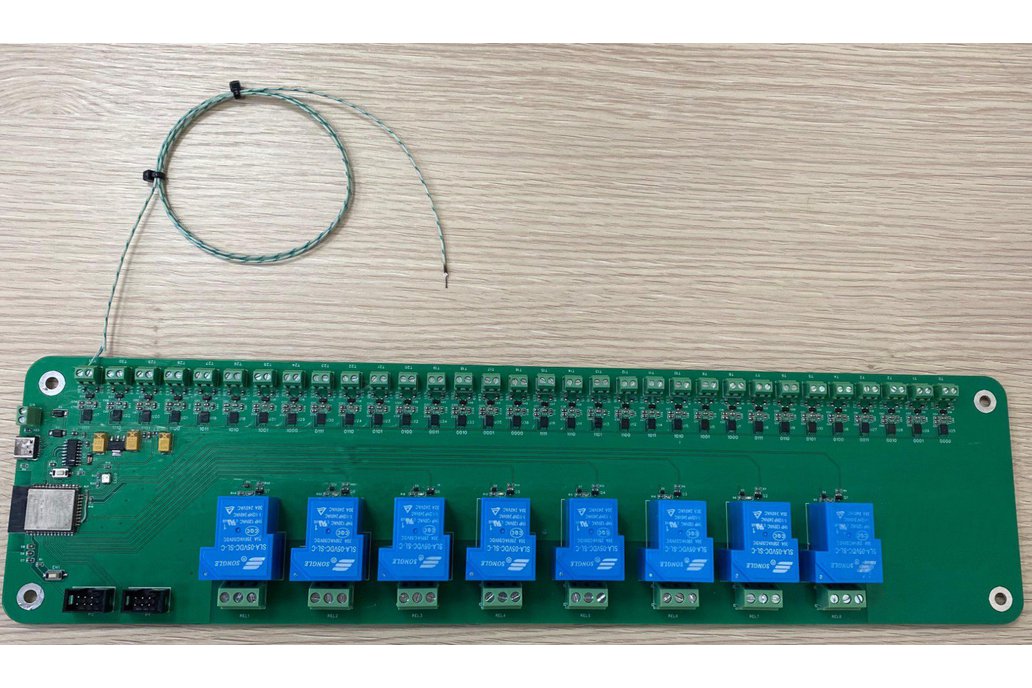 32 Channel Thermocouple reader and 8 Relays ,ESP32 1